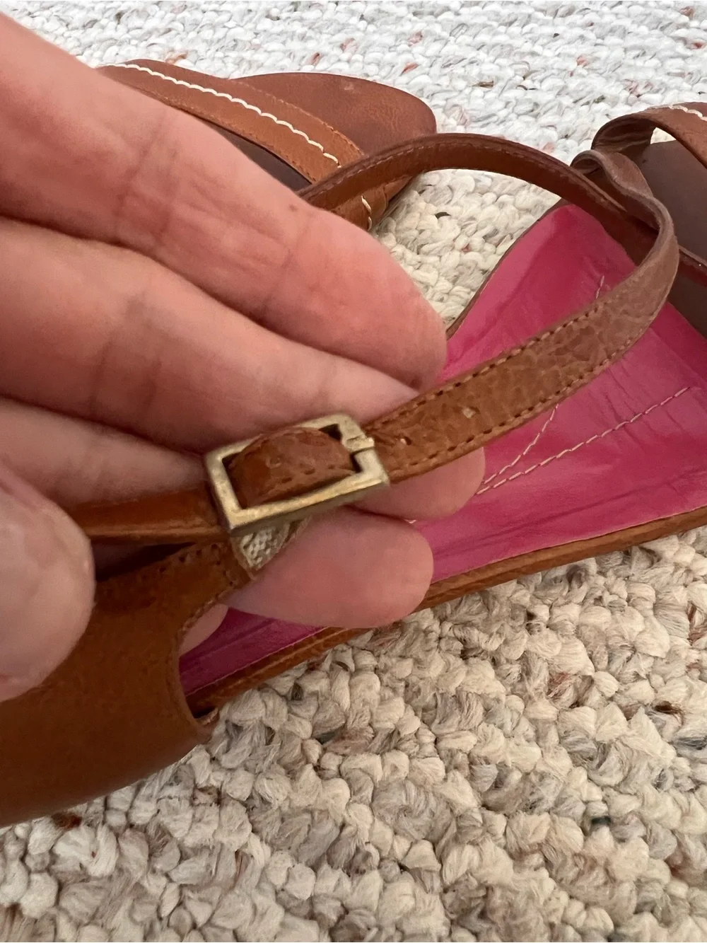 Kate Spade Leather Strap Sandals